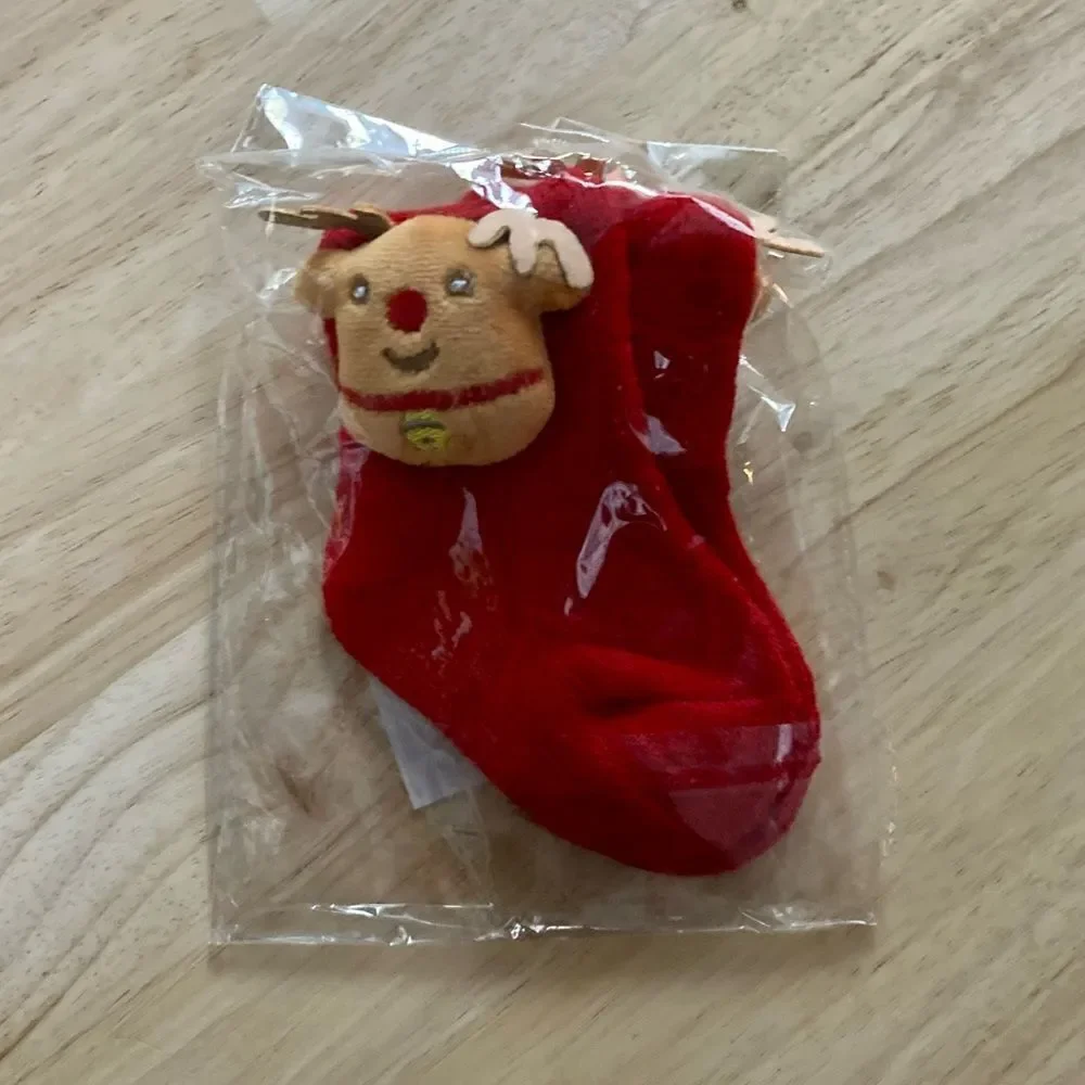 Reindeer Baby Socks